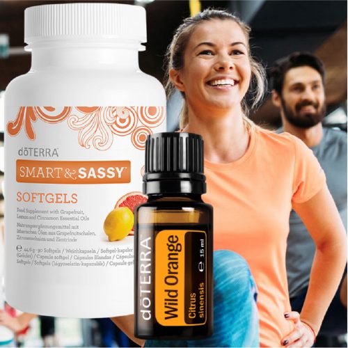 dōTERRA Smart & Sassy Metabolic Blend Softgels - Testsúly kontroll AJÁNDÉK 5 ml Wild Orange olajjal