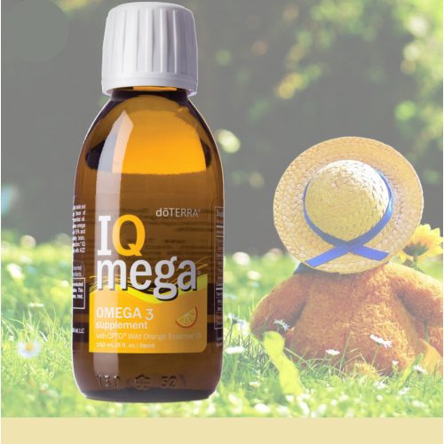 dōTERRA  IQ Mega™ Táplálékkiegészítő omega-3 zsírsavakkal és narancshéjolajjal