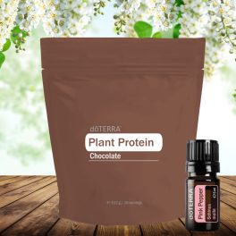  dōTERRA™ Plant Protein - AJÁNDÉK pink pepper olajjal - Csokoládés növényi fehérje