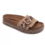 LEON Comfort női bőr papucs