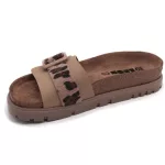 LEON Comfort női bőr papucs