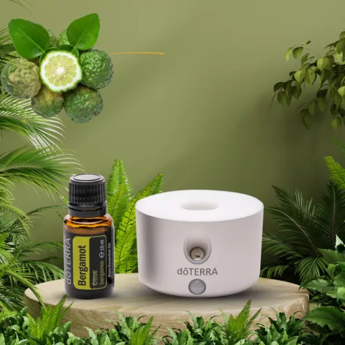 dōTERRA Bergamott (15 ml) és dōTERRA Lumist™ párologtató