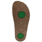 LEON Comfort női bőr papucs, arany