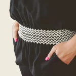 FLOOW Ági - női overall rugalmas derékrésszel, fekete