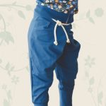 FLOOW Ari - kislány szabadidő szett, kék, kismadár mintás