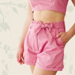 FLOOW Dea - női rövidnadrág szett pántos felsővel, mályva