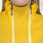 FLOOW - női szabadidőszett sokcipzáros, mustár