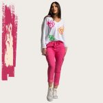 FLOOW - CARGO extra rugalmas női nadrág orhidea színben