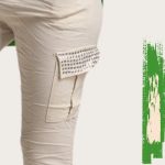 FLOOW - CARGO extra rugalmas női nadrág bézs színben