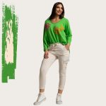 FLOOW - CARGO extra rugalmas női nadrág bézs színben