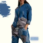 FLOOW - DENIM prémium szett kapucnis felső és nadrág