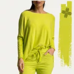 FLOOW - LIMA női oversize felső lemon színben