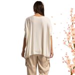 FLOOW - ROSA női oversize felső púder-rózsa színben