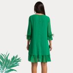 FLOOW - BIRD alkalmi ruha kelly zöld színben - S