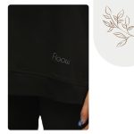 FLOOW ADA kapucnis poncsó, fekete - 2XL