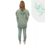 FLOOW ADA Kapucnis poncsó, menta -  L