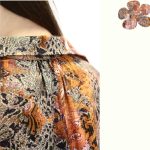 FLOOW AJRA modern női hosszított felső, barack M