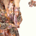 FLOOW AJRA modern női hosszított felső, barack M