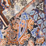 FLOOW AJRA modern női hosszított felső, kék XL