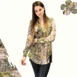 FLOOW AJRA modern női hosszított felső, lime 2XL