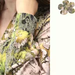 FLOOW AJRA modern női hosszított felső, lime 2XL