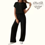 FLOOW ALISA női ejtett vállú overall fekete, L/XL