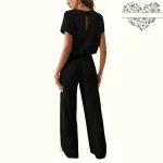 FLOOW ALISA női ejtett vállú overall fekete, L/XL