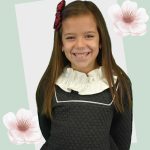 Floow ALIZ kétrészes kislány ruha szürke/fehér színben