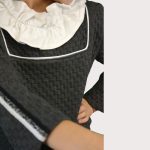 Floow ALIZ kétrészes kislány ruha szürke/fehér színben