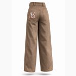 FLOOW farmer NADRÁG - magasított derékrésszel, hímzéssel