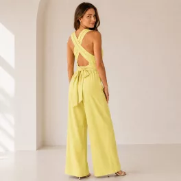 FLOOW Crossback Nyári Overall - Limoncello