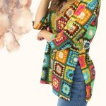 FLOOW CSÖRE női tunika fiatalos kialakítással, 3D hatású - XL