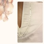 FLOOW CSÖRE női tunika fiatalos kialakítással, fehér len - M