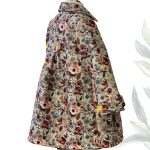 FLOOW ELIZ VIRÁG kislány szövetkabát a hidegebb napokra, 3D hatású virágmintákkal