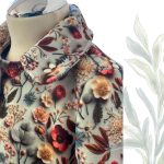 FLOOW ELIZ VIRÁG kislány szövetkabát a hidegebb napokra, 3D hatású virágmintákkal