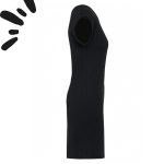 FLOOW női hosszú pólóruha fekete, L/XL