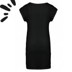 FLOOW női hosszú pólóruha fekete, L/XL