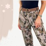 FLOOW - Olasz dizájnnal készült női nadrág Cappuccino színben