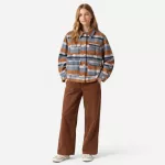 FLOOW WOOL KOCKÁS gyapjú kiskabát, bélés nélkül, átmeneti 