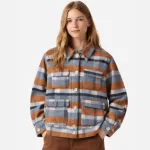 FLOOW WOOL KOCKÁS gyapjú kiskabát, bélés nélkül, átmeneti 