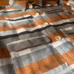 FLOOW WOOL KOCKÁS gyapjú kiskabát, bélés nélkül, átmeneti 