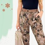 FLOOW - Olasz dizájnnal készült női nadrág MOCCA színben