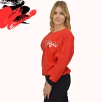 FLOOW RED női szabadidő szett fekete/piros, XS