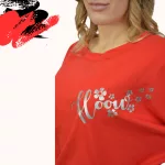 FLOOW RED női szabadidő szett fekete/piros, XS