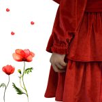 Floow Tünde kislány ruha pihe-puha bársony anyagból