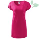 FLOOW LOVE japán ujjú pólóruha bíbor