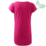 FLOOW LOVE japán ujjú pólóruha bíbor