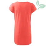 FLOOW LOVE japán ujjú pólóruha korall 