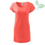 FLOOW LOVE japán ujjú pólóruha korall 