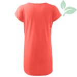 FLOOW LOVE japán ujjú pólóruha korall 